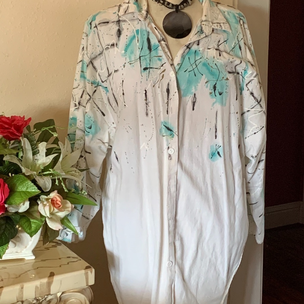 Handpainted shirt from Hawaii